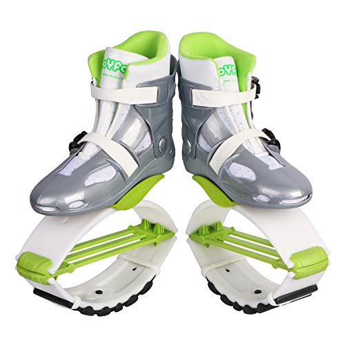 Joyfay Jumps Shoes for Fitness and Workout - Comfortable and Stylish Design - Premium Durable Materials - Unisex Design (XX-Large, White/Green)
