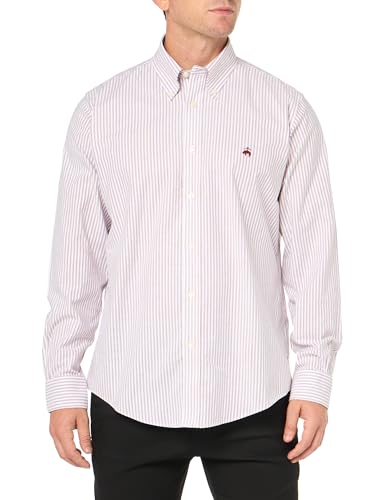 Image of Brooks Brothers Men's Non-Iron Long Sleeve Button Down Sport Shirt