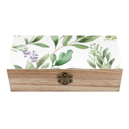 Elegant Wooden Storage Box for Small Items
