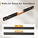 Perlegear Soundbar Wall Mount Compatible with Sonos Arc and Sonos Arc Ultra, Sound Bar Mount on Wall Under TV, Hidden Design, Optional Smart EQ Optimization Switch, Sturdy Steel Structure