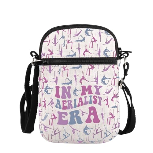 PLITI Aerial Silk Gift Aerial Yoga Dancer Gift Silks Performer Gift In My Aerialist Era Acrobatics Crossbody Bag