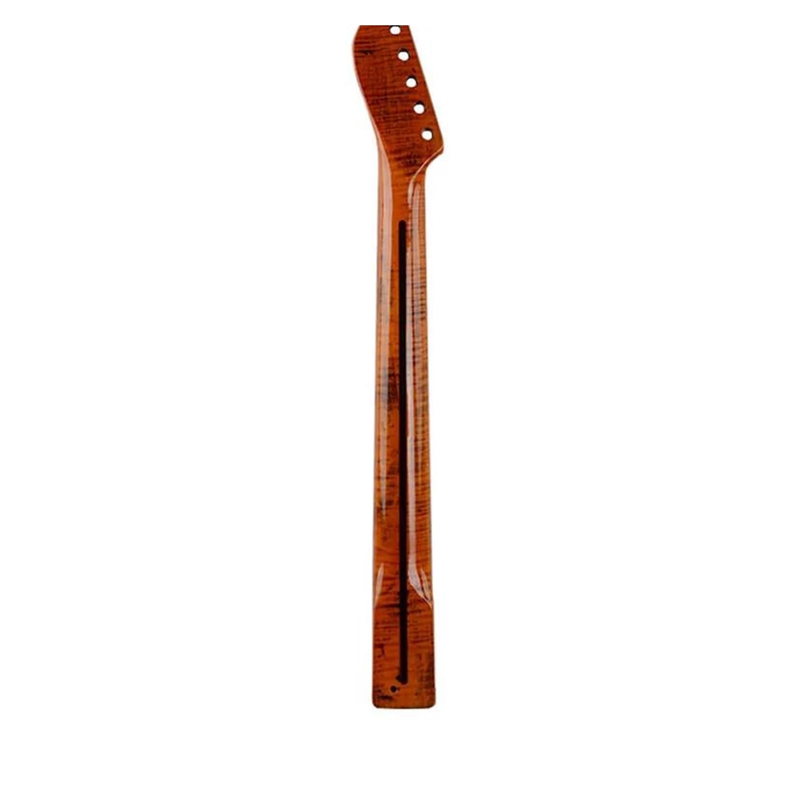 Manico Chitarra Elettrica Sinistrorso 21 Tasti Acero Giallo Opaco - Dong Sheng