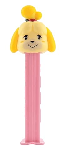 Animal Crossing PEZ Candy Dispenser Isabelle Nintendo Pez Candy Dispenser Dispenser With Candy Refills Animal Crossing Party Favor, Grab Bags,