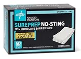 Medline Sureprep No-Sting Skin Protectant, 1 mm (Pack of 50)
