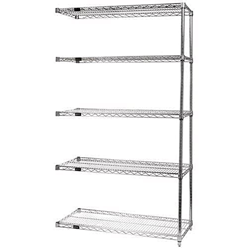 Quantum Storage Systems AD63-1824C-5 Wire Shelves Add-On Kit for WR63-1824C-5