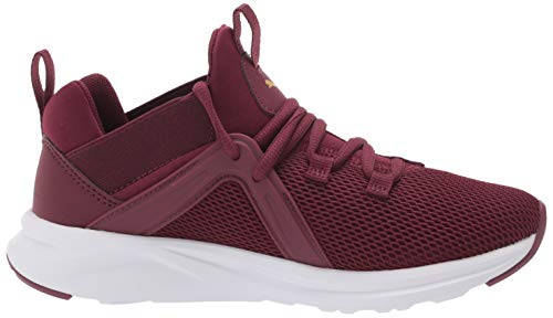 Image of PUMA Women's Enzo 2's Cross Trainer, Burgundy-gold, 10.5
