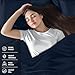 Utopia Bedding Queen Sheet Set – 4 Piece Bed Sheets for Queen Size Bed, Soft and Breathable Microfiber, Includes 1 Fitted Sheet, 1 Flat Sheet and 2 Pillowcases (Navy Blue)