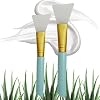 2-Silicone Cleaning Easy-to-Use Facial Skin Care Mask And Cream Spatula