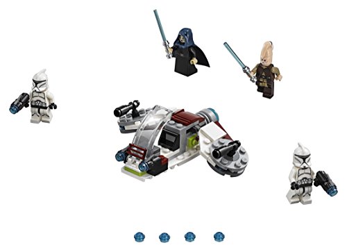 Image of LEGO Star Wars Jedi amp; Clone Troopers Battle Pack 75206 Building Kit (102 Piece)