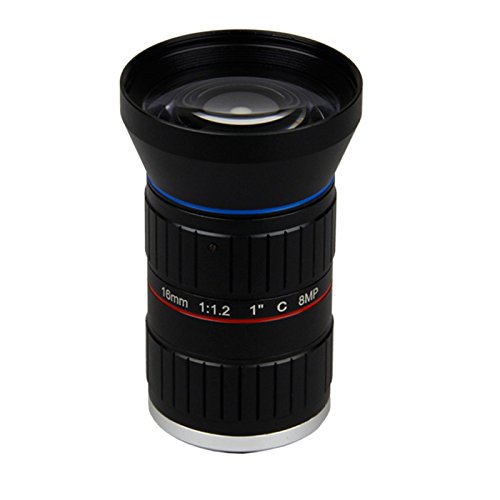 【中古】 Quanmin Starlight 8MP 4K 1インチ 16mm F1.2 マニュアル ITS 道路交通監視 CCTV レンズ Cマウント 5MP 6MP 8メガピクセル HD ボックス Amazon.co.jp: Quanmin Starlight 8MP 4K 1インチ 16mm F1.2