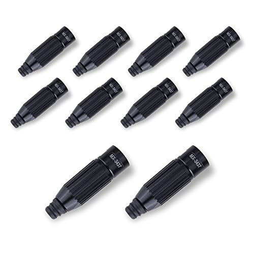 Image of MX 3 Pin XLR Microphone pin Pure Copper Nickel Plated for High Conductivity microphone (3-pin microphone male XLR, Pack of 10, Male Connector)