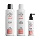 Nioxin System 3 Starter-Set mit Shampoo, Spülung und Kopfhautserum
