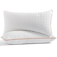 Twirest Kopfkissen 40x80cm（2er Set）, Memory Foam Kissen - gefülltes Schlafkissen, Höhenverstellbares Kopfkissen mit Reißverschluss, Abnehmbarer/Waschbarer Kopfkissenbezug