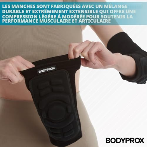 Bodyprox Coussinets de Protection des Coudes 1 Paire, Manchon de Protection des Coudes (M) – vue 3