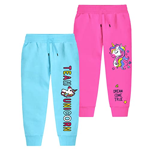 Image of Trampoline Kids Cotton Blend Trackpants Pack of 2 with Drawstrings & Ribbed Cuffs | Vibrant Printed Joggers for Boys & Girls | Soft Waistband & Side Pockets | Everyday Comfy Wear