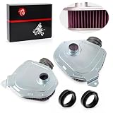 AIR FILTER Set R & L W/seal Compatible with Honda CB350 CL350 SL350 K0-K5 1968 1969 1970 1971 1972 1973