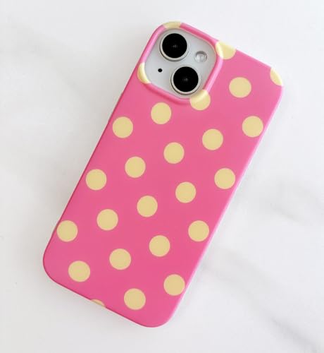 Coque pour iPhone 13 esthétique tendance rose pour filles - 6