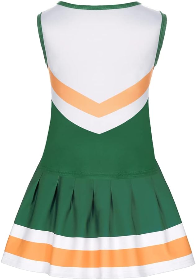Miniatura 5 de KAKALVER cheerleader costume for girls cheerleader outfit for Halloween Dress Up Cheerleader Gifts