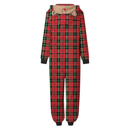 Conjuntos de calças de Natal para férias em família combinando para a família, calças com capuz, pij