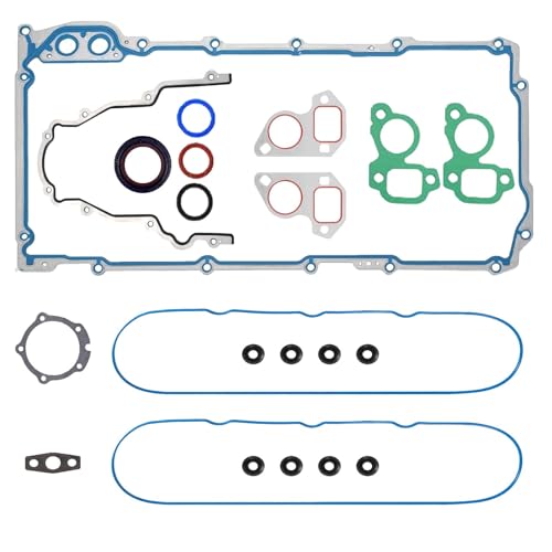 Image of LS Gasket Kit: Oil Pan, Valve & Timing Cover for GM LS V8 4.8L 5.3L 6.0L | Contains OE OS30693R TCS45993 VS50504R1 - Fits Chevrolet GMC Pontiac Saab 4.8L 5.3L 5.7L 6.0L 6.2L LS Engine