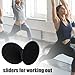 Exercise Gliding Discs - Convenient Fitness Core Foot Sliding Discs | Yoga Fitness Sliders, Unisex Design Fitness Sliders Exercise, Core Training, Gliding Squat, Pilates, and Reverse Knee