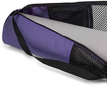 Yoga Studio Lightweight Mesh Yoga Mat Bag (Purple), 68cm x 15cm - Image 5