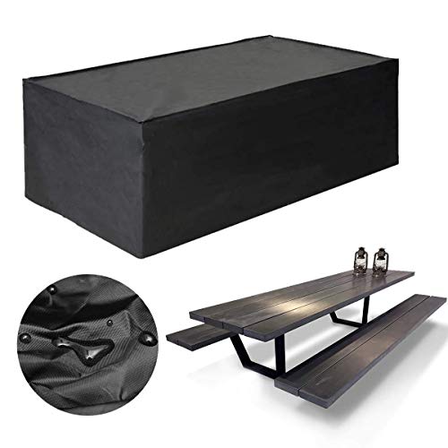 Gutsbox Housses de Meubles, Housse Salon de Jardin Imperméable, Housse de Protection Meubles Couverture de Jardin pour Table, Canapé, Inclinable, Chaises Cover