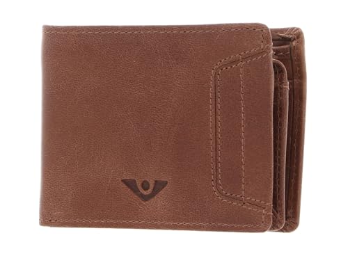 Porte-monnaie Voi City Cowboy Pea cognac brun idéal pour vos sorties et voyages