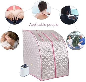 Image of Steam Sauna Bath Machine for Health and Beauty Spa at Home Foldable Portable Steam Sauna Tent Big Size Tent Waterproof Sauna Steam Bath Machine Use For Men & women, Gym.