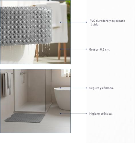 La Mejor Selección de Tapete para regadera disponible en línea para comprar. 6 Imagen adicional