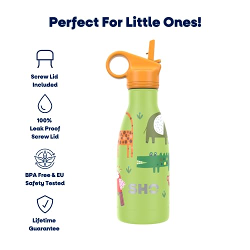 SHO Kids Bottle, Original 2.0, Ultimate Insulated, Double Walled Stainless Steel Vacuum Flask & Water Bottle - Image 2
