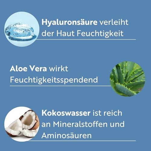 M Asam SUN Drop Fluid LSF 50 (30 ml) – Pflegendes Sonnenschutzserum Fürs Gesicht Mit Intensivem Schutz Vor UVA- & UVB-Strahlung & Hautalterung, Aloe Vera & Hyaluron, Vegane face care – Bild 5