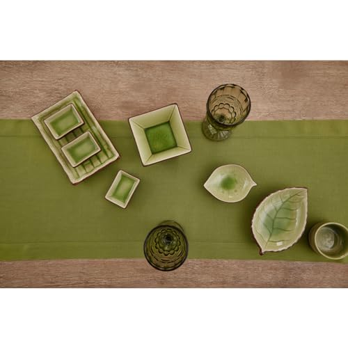 image for Solino Home Linen Table Runner 120 Inches Long - 100% Pure Linen Avoca