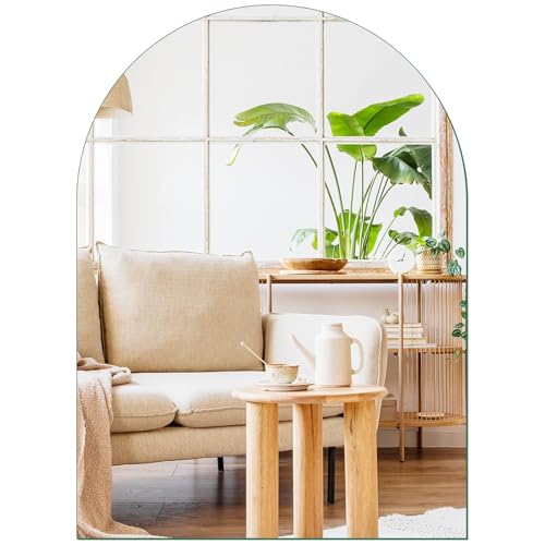 DARENYI Miroir adhésif Auto-adhésif, Miroir Mural,Miroir Flexible foils, Carreaux de miroirs Auto-adhésifs, miroirs Mural, pour Armoire de Chambre à...