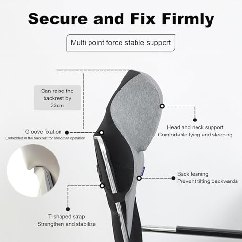 Oreiller ergonomique en mousse à mémoire de forme haute densité pour nuque - 8