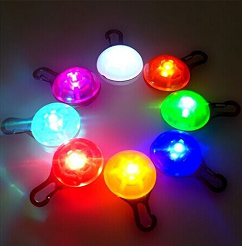Da.Wa Pet LED clip di protezione fibbia collare
