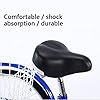 MUCSAH Bike Three Wheel Bike, Adult Tricycle Single Speed Bicycle High Carbon Steel Frame 3 Wheel Bikes 24Inch Cruise Trike with Shoppibasket for Recreation Shoppicycling #3