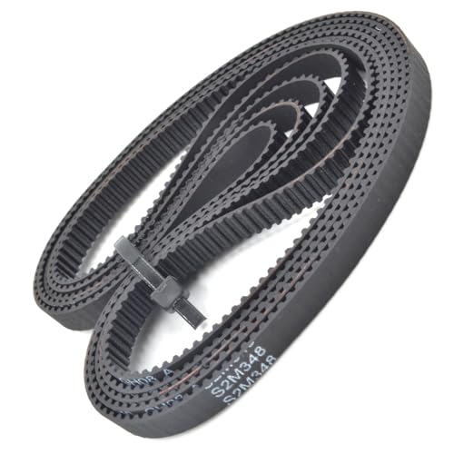 Courroie de distribution STD S2M en caoutchouc haute résistance 165 dents pour transmission fluide