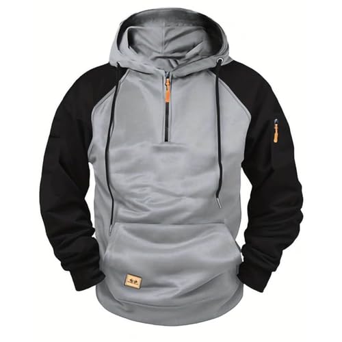 Sweat à capuche homme motif géométrique : votre tenue de vacances d'hiver