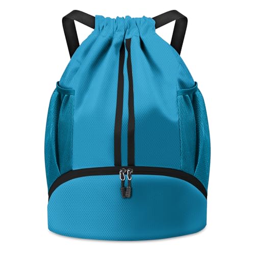 BROTOU Sporttasche Turnbeute Fußballtasche Rucksack mit...