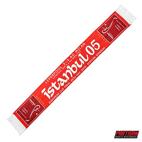 100% NON UFFICIALE PARTISAN Istanbul Liverpool Sciarpa