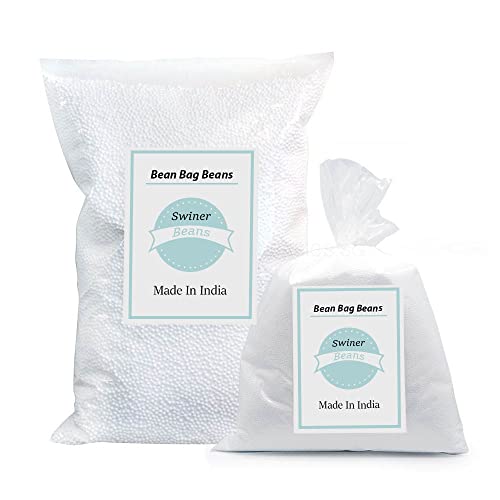 Image of High Density Beans Filler /Refill Pack of 1 kg | Beans for Bean Bag Filling