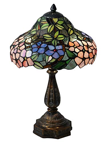 Dale Tiffany STT18310 Floral Bounty Tiffany Table Lamp, Fieldstone