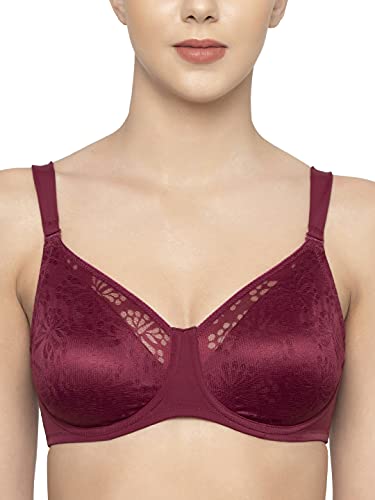 Image of Triumph Minimizer Women Bra Wired Non Padded Full Coverage Support Big Cup Bra with Padded Straps Reduces Bust by One Cup Size Comfortable Moulded High Support Bra for All Day Wear Pack of 1