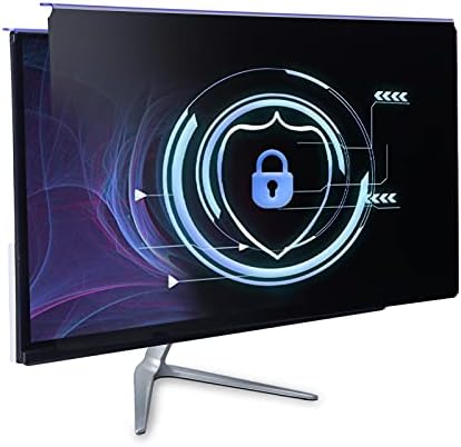 DEJIMAX 25/26/ 27 inch 16:9 Monitor Privacy Filter, Hanging Anti-blue Light Filter for Computers/Desktops Privacy Protection Filter, Universal Screen Protection (27 inch) for Monitor