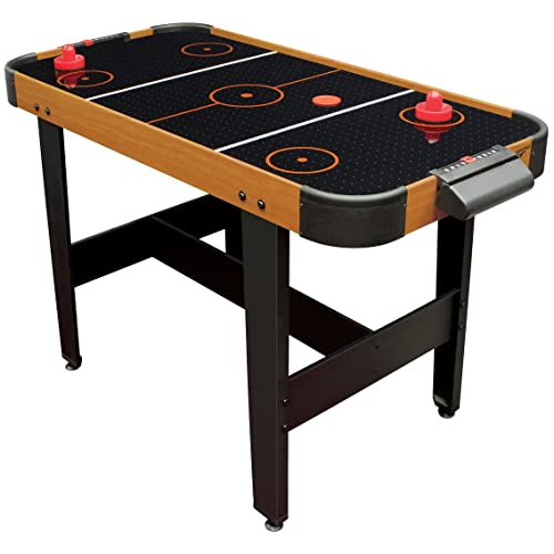 Table de hockey, avec accessoires et souffleur d'air électronique, adaptée au jeu, pour enfants et adolescents