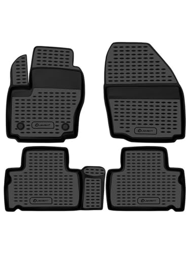 Element EXP.NLC.16.12.210 Premium   Alfombrillas de Goma Antideslizantes para Ford S MAX año: 06 20, Color Negro