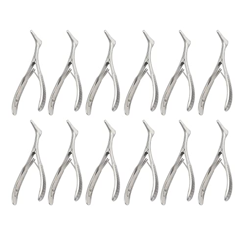 WellnessD'Light - Lot of 12 Pcs Large Vienna Nasal Speculum ENT Instruments Stainless Steel Premium Quality