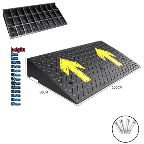 Rampas portátiles de caucho para entradas de autos resistentes miniatura 7