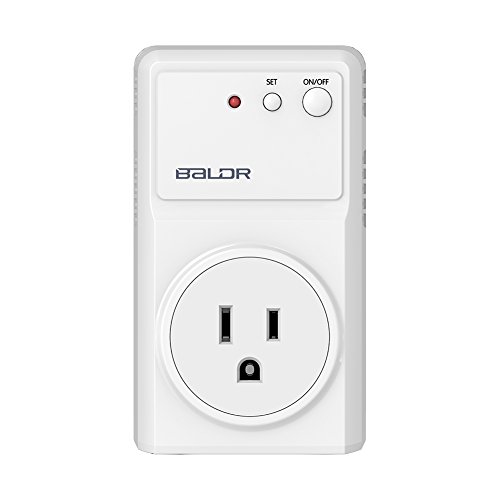 BALDR Remote Control Outlet Wireless Light Switch, Electrical Outlet Switch for Household Appliances, White Sockets (3-Pack) - Thumbnail 2